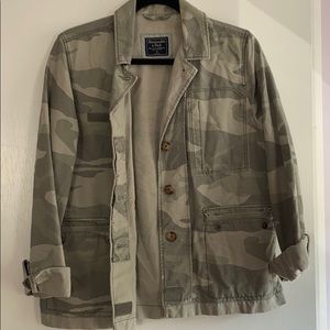 Abercrobie & Fitch Camo Jacket